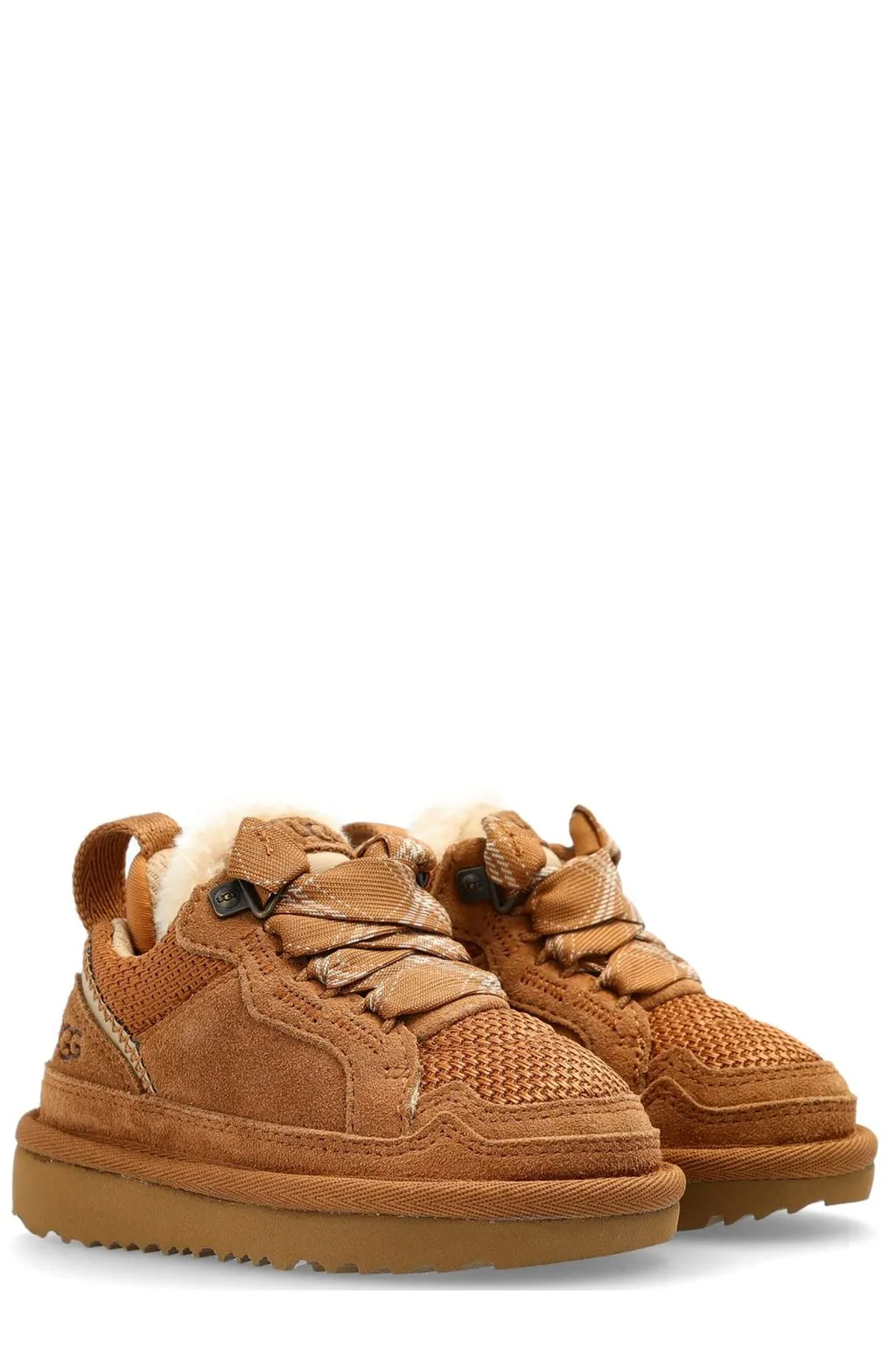 Ugg Kids Lowmel Lace-Up Sneakers
