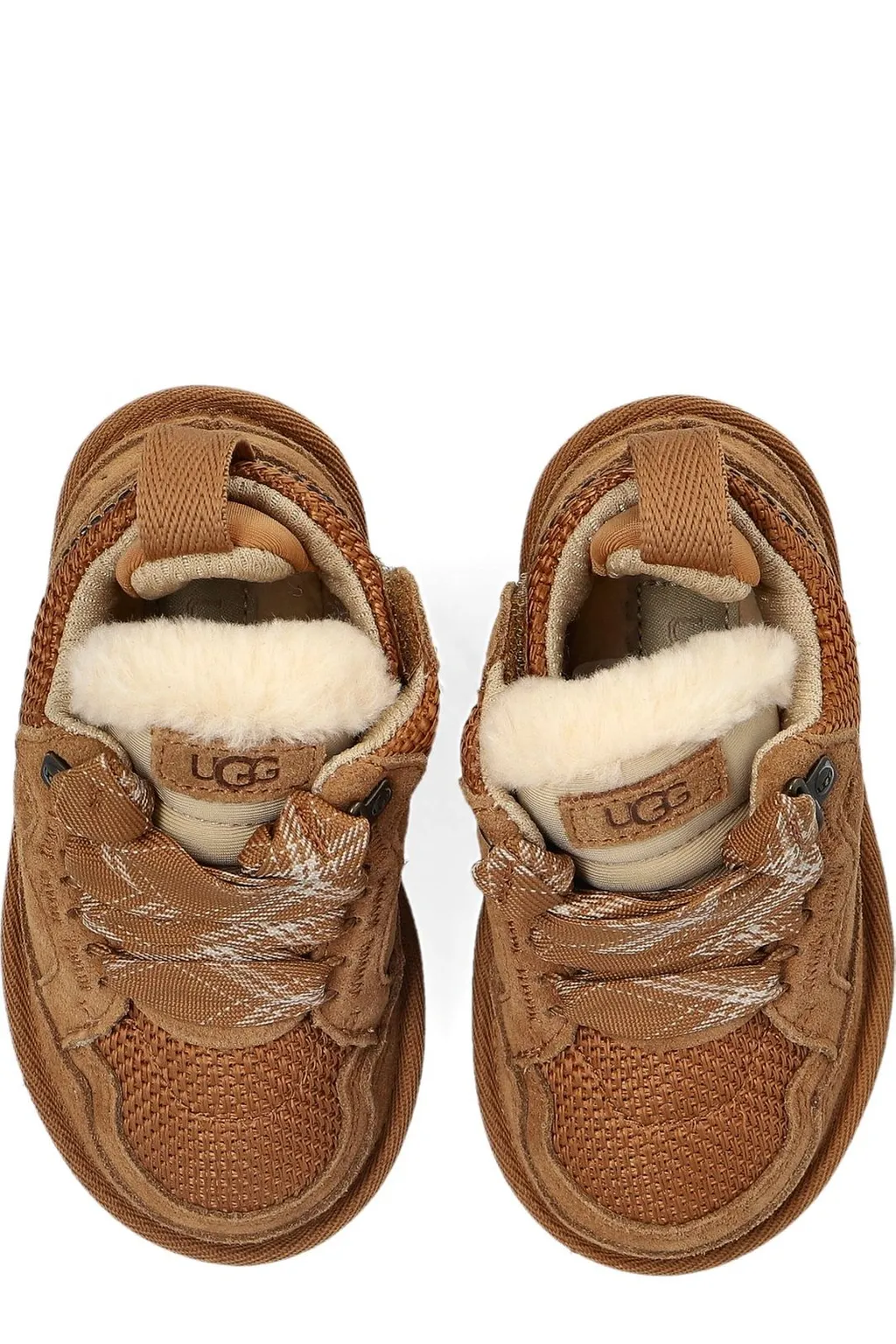 Ugg Kids Lowmel Lace-Up Sneakers
