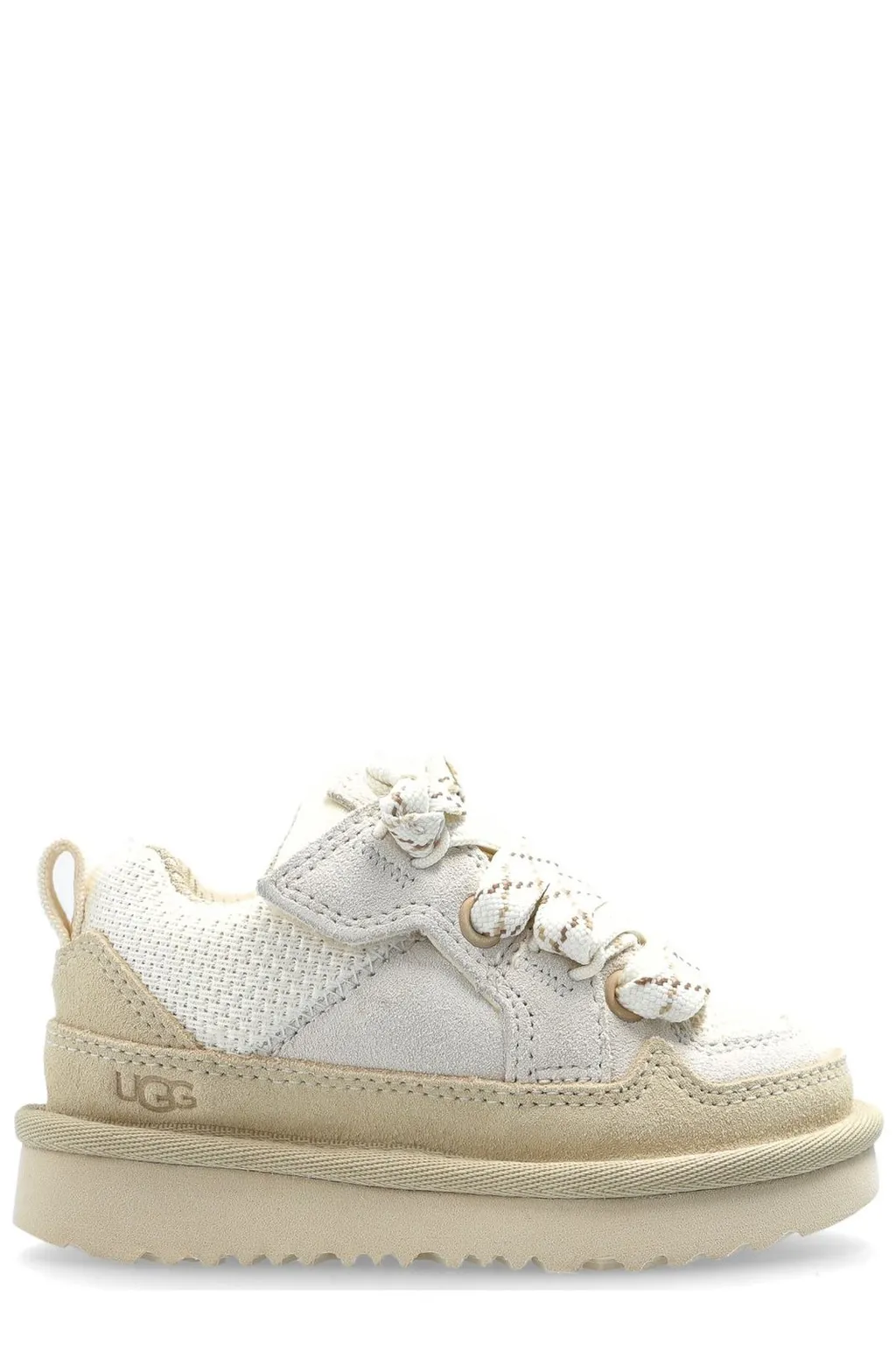 Ugg Kids Lo Lowmel Lace-Up Sneakers