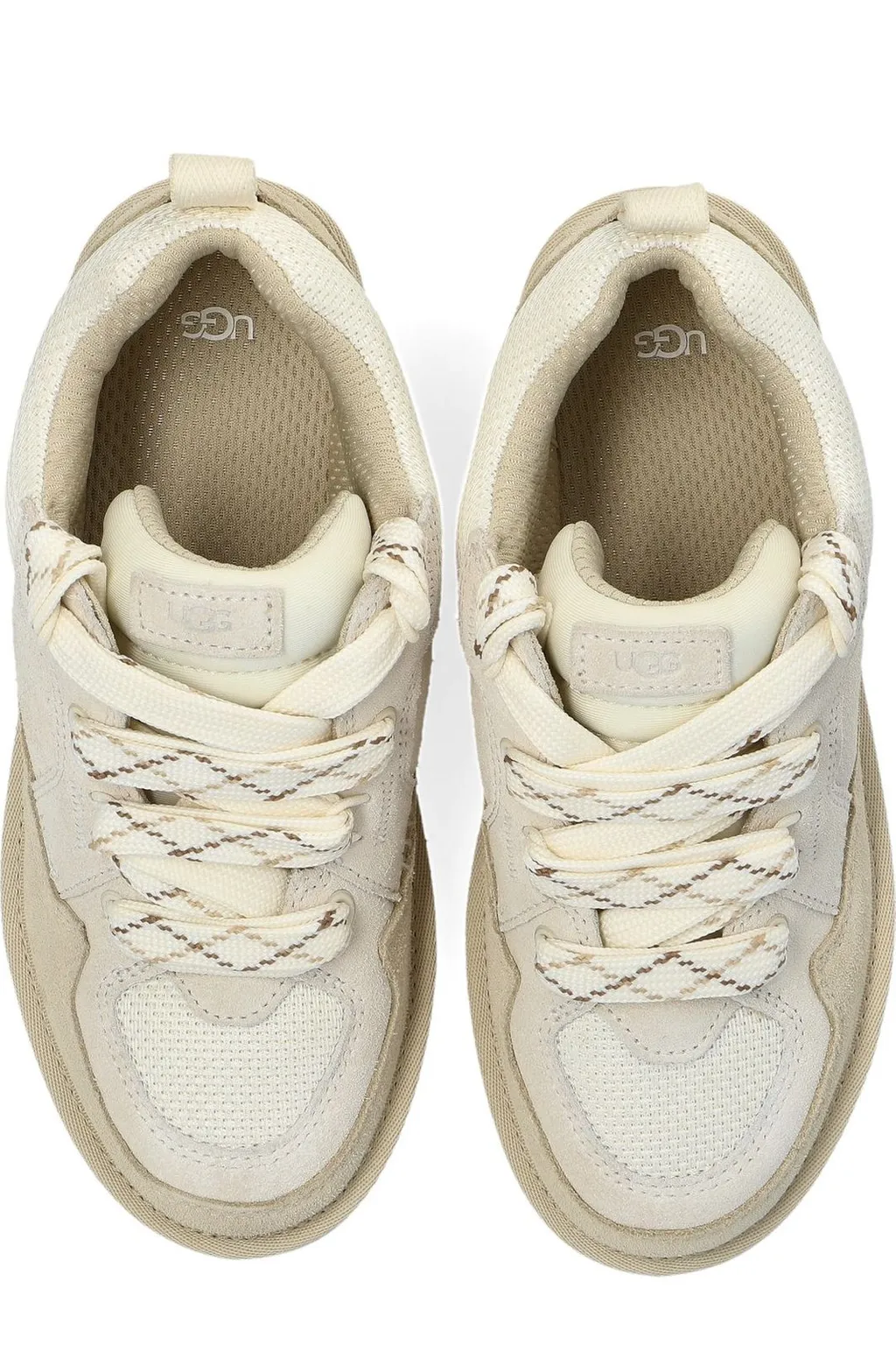 Ugg Kids Lo Lowmel Lace-Up Sneakers
