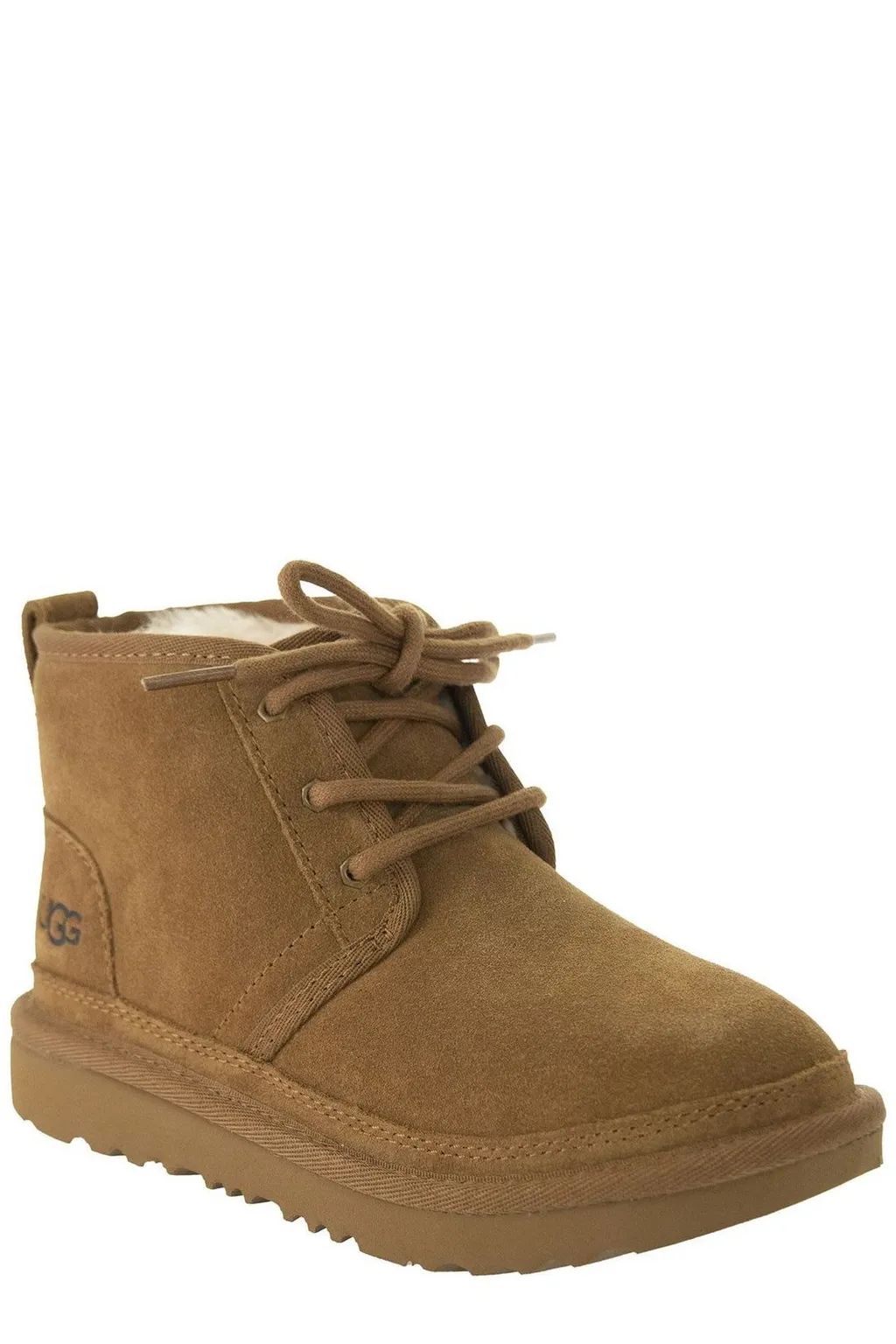 Ugg Kids Neumel Ii Round Toe Lace-Up Boots