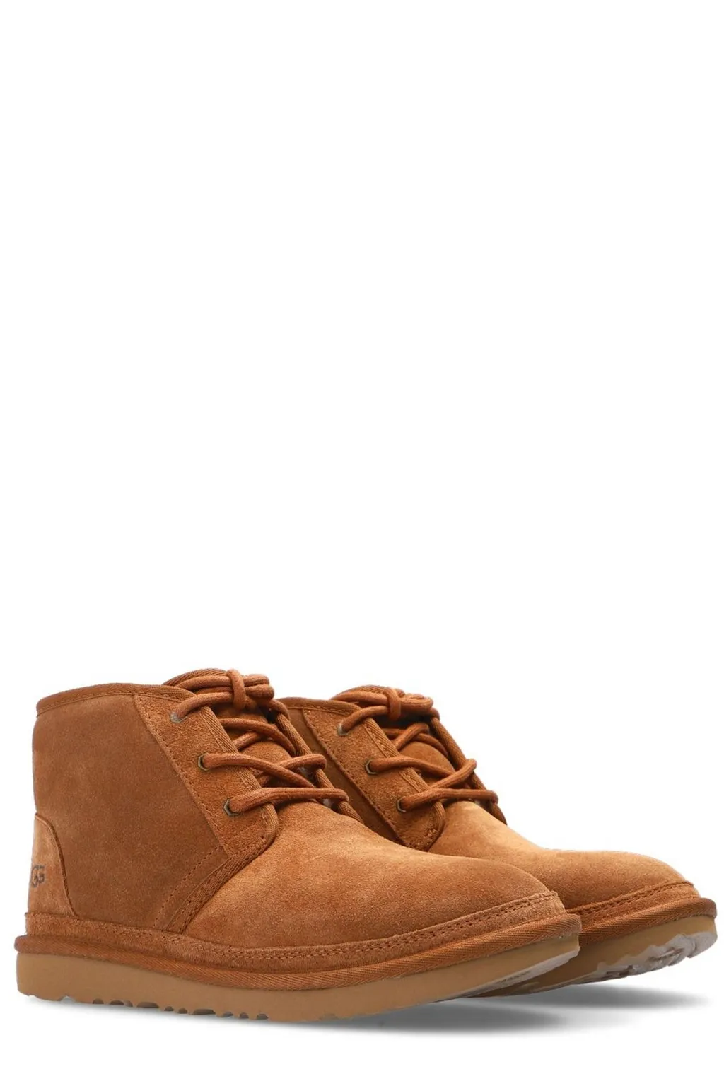 Ugg Kids Neumel Ii Round Toe Lace-Up Boots