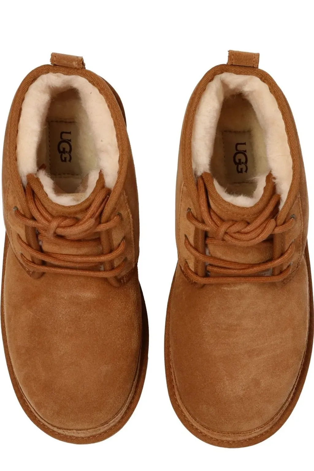 Ugg Kids Neumel Ii Round Toe Lace-Up Boots
