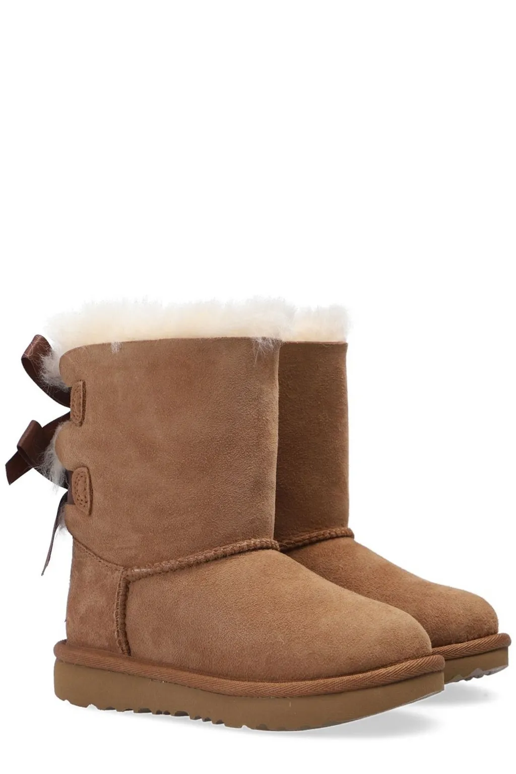Ugg Kids Bailey Bow Ii Round Toe Boots