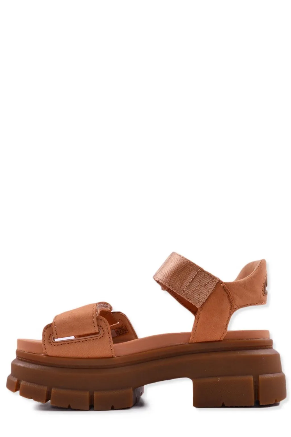 Ugg Kids Ashton Logo Embossed Ankle Strap Sandals
