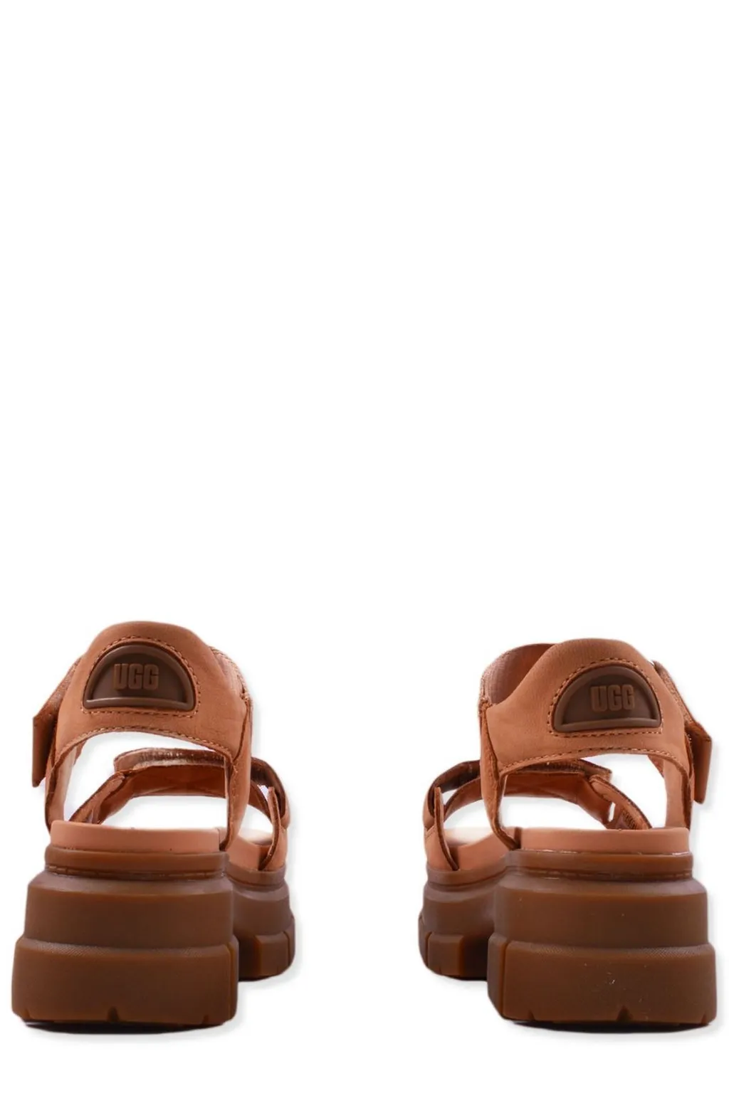 Ugg Kids Ashton Logo Embossed Ankle Strap Sandals