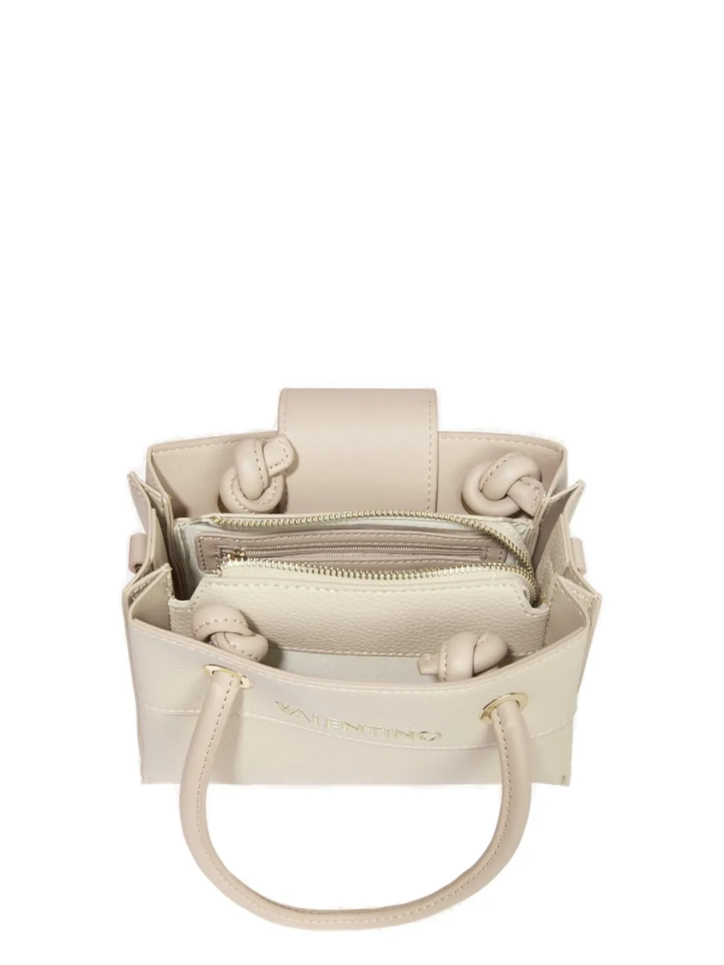 Valentino Kids Alexia Logo Lettering Tote Bag