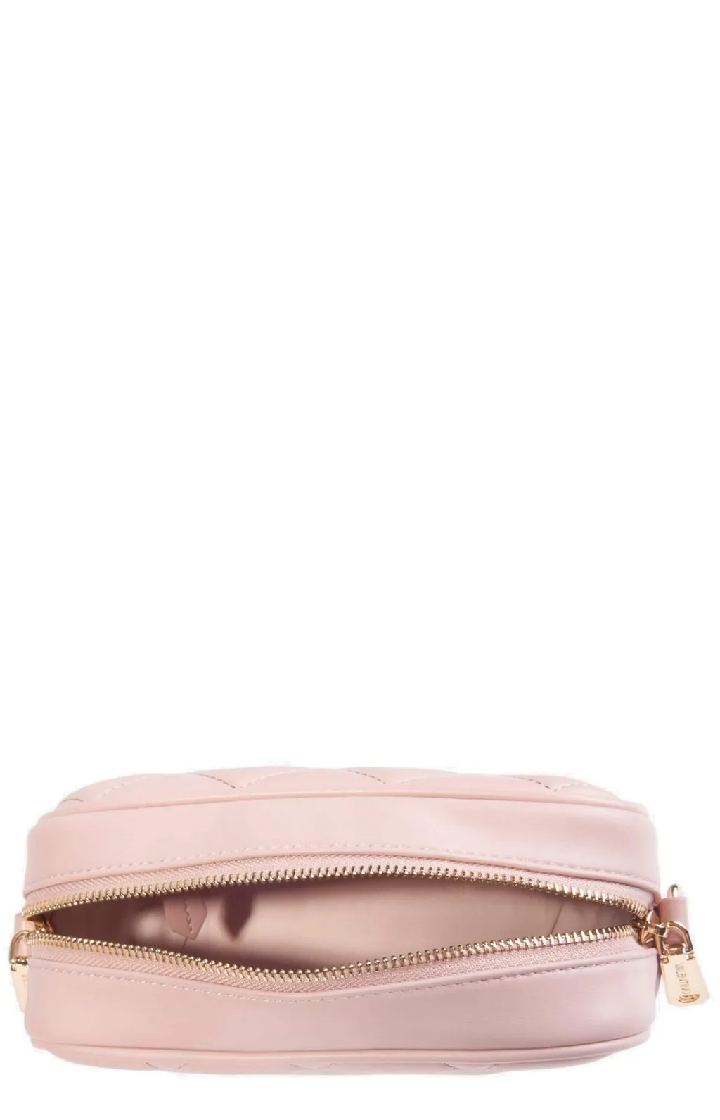 Valentino Kids Ocarina Logo Lettering Quilted Crossbody Bag
