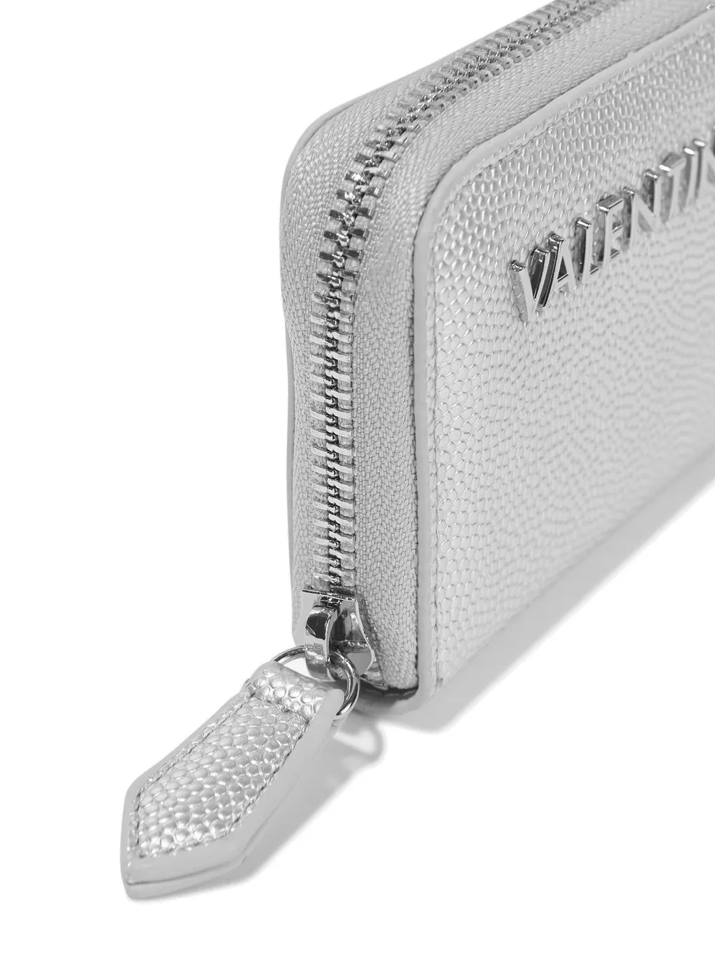 Valentino Kids Divina Logo Lettering Zipped Wallet