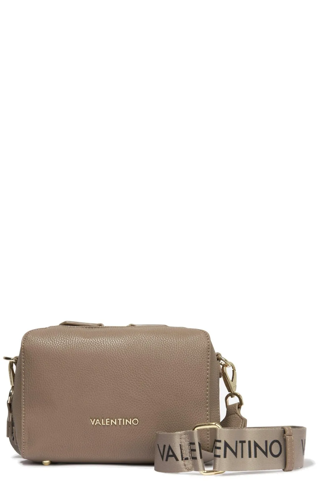 Valentino Kids Pattie Logo Lettering Crossbody Bag