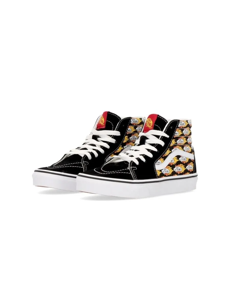 Vans Kids Flame Logo High-Top Sneakers