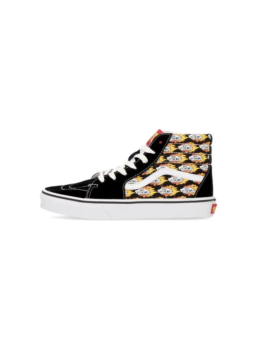 Vans Kids Flame Logo High-Top Sneakers