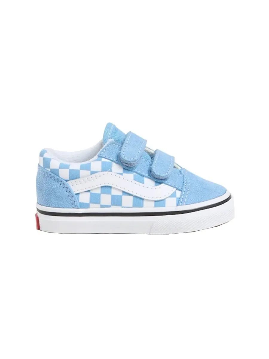 Vans Kids Checkerboard Velcro Sneakers