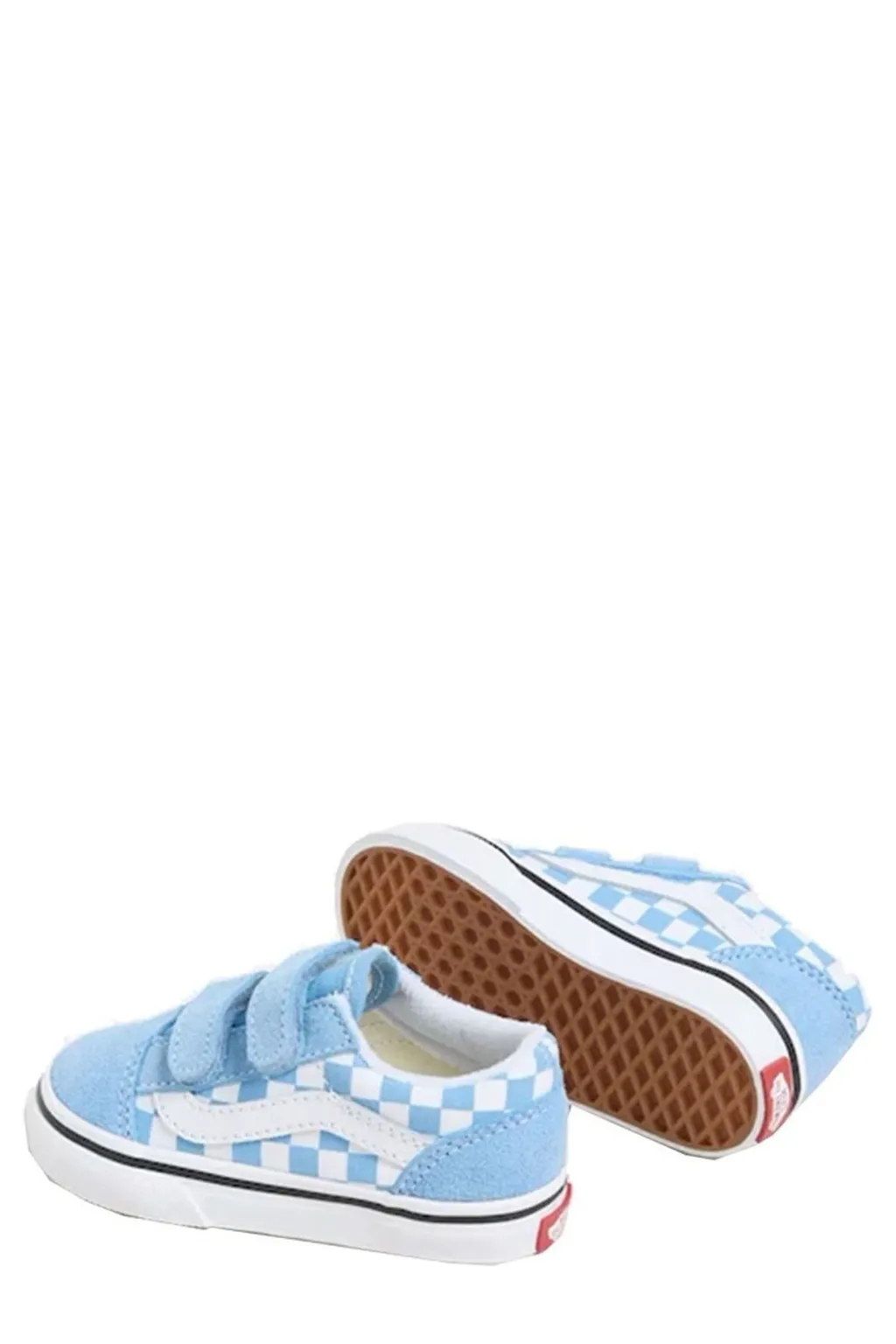 Vans Kids Checkerboard Velcro Sneakers