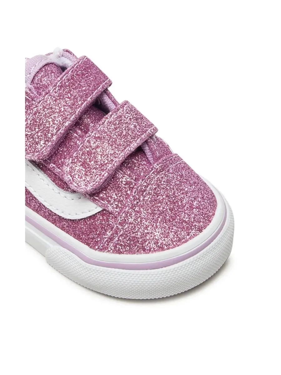 Vans Kids Glitter Velcro Sneakers