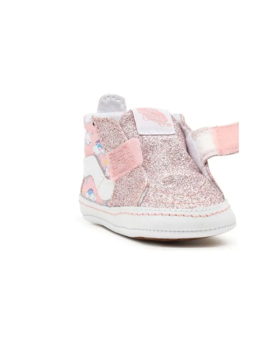 Vans Kids Glitter Velcro Sneakers