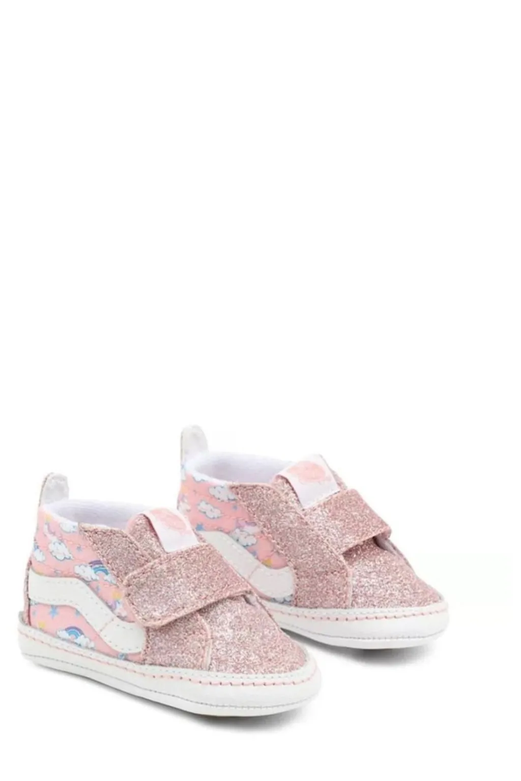 Vans Kids Glitter Velcro Sneakers