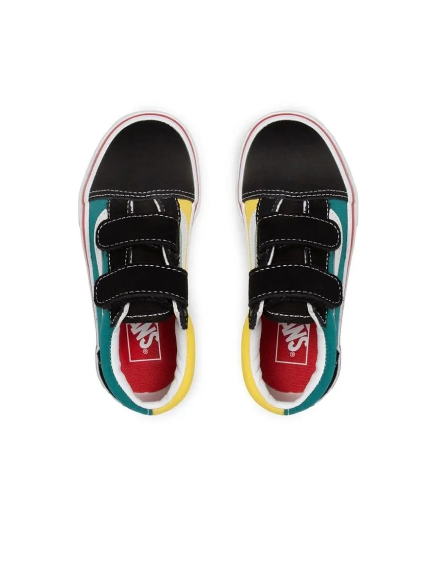 Vans Kids Old School Velcro Sneakers