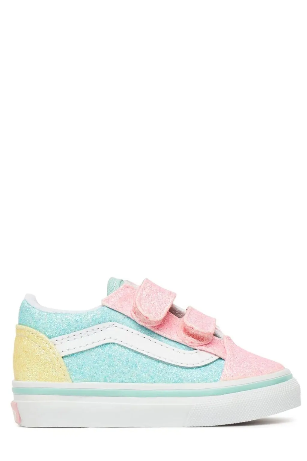 Vans Kids Glitter Velcro Sneakers