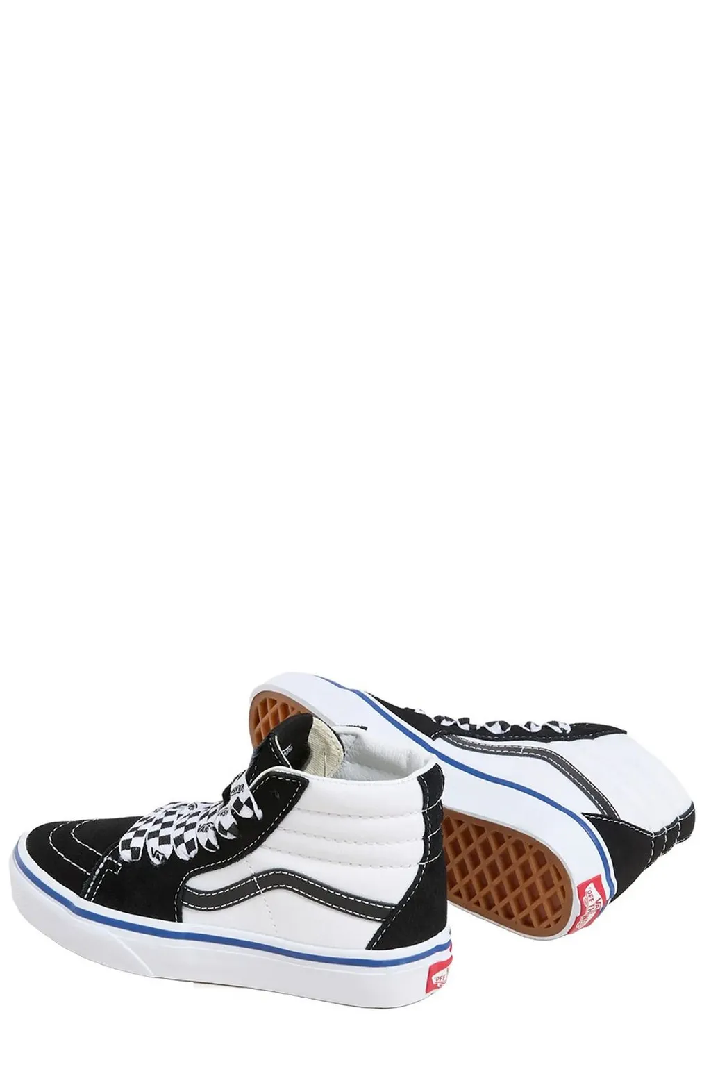 Vans Kids High Top Lace-Up Sneakers