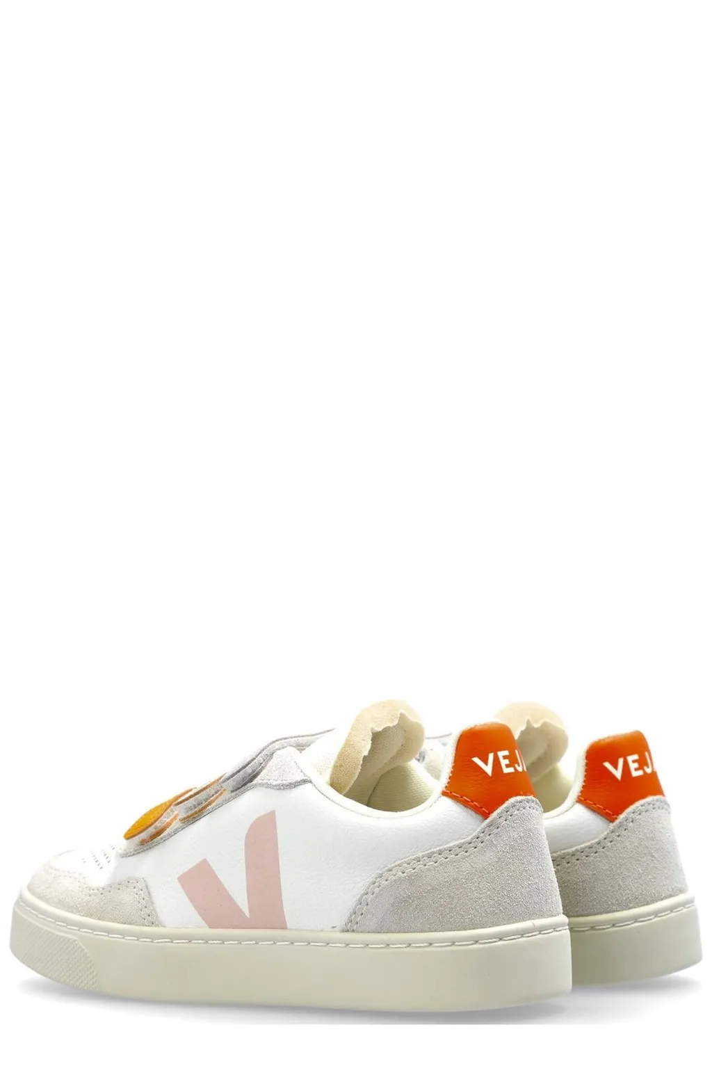 Veja Kids V Logo Lace-Up Sneakers