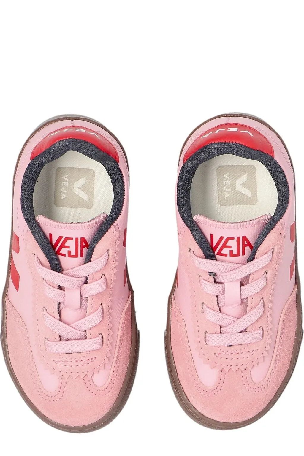Veja Kids Volley Elastic Lace-Up Sneakers