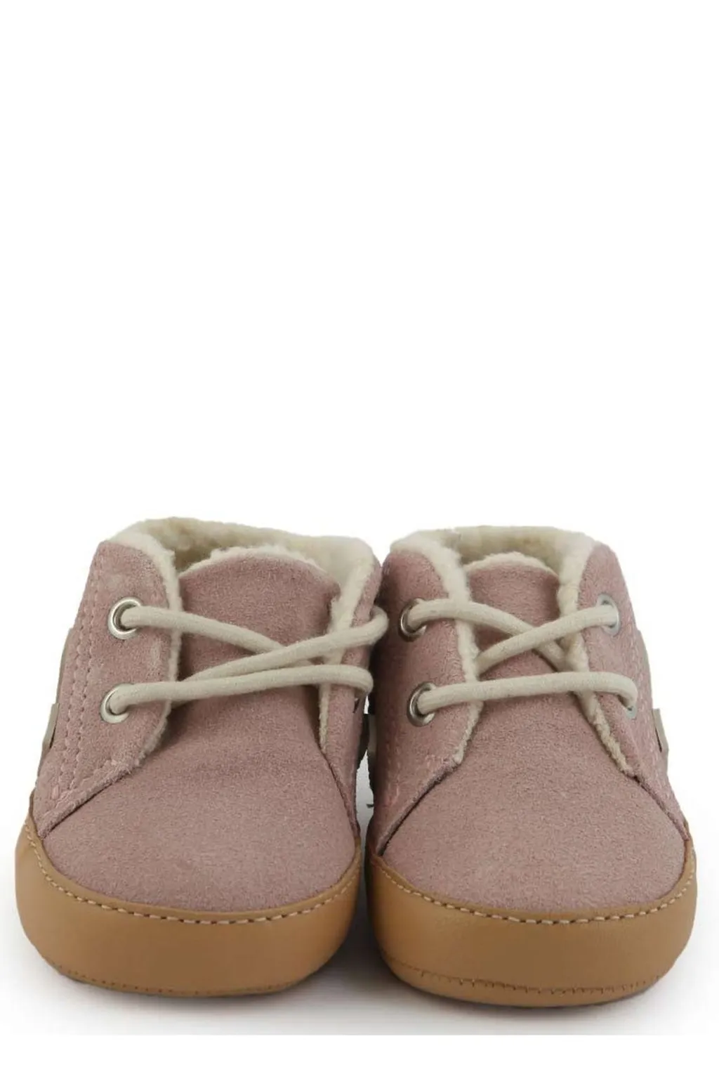 Veja Kids Logo Detail Lace-Up Sneakers