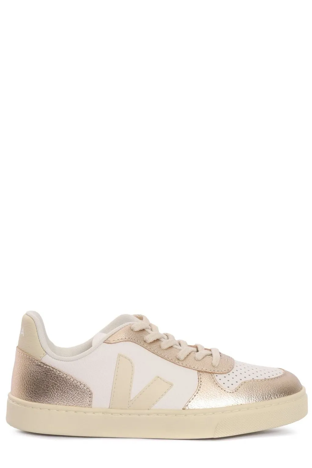 Veja Kids V-10 Lace-Up Sneakers