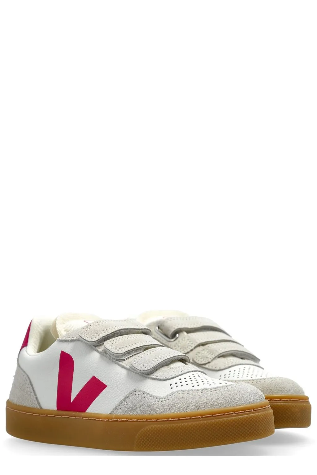 Veja Kids V Logo Lace-Up Sneakers