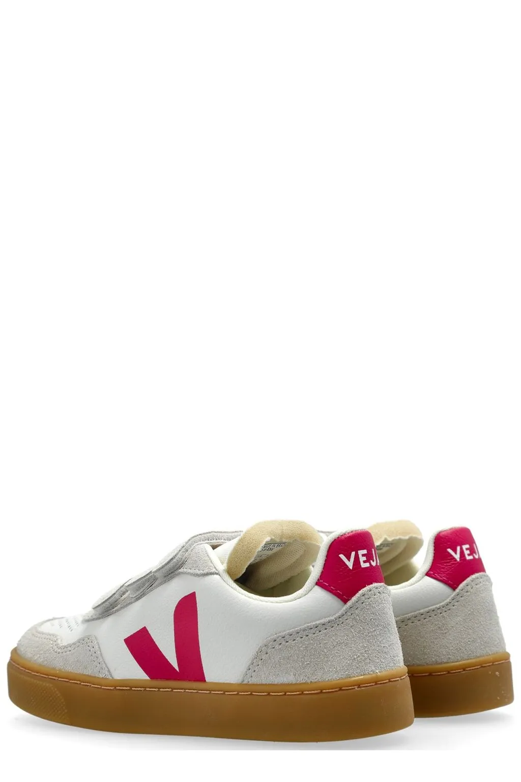 Veja Kids V Logo Lace-Up Sneakers