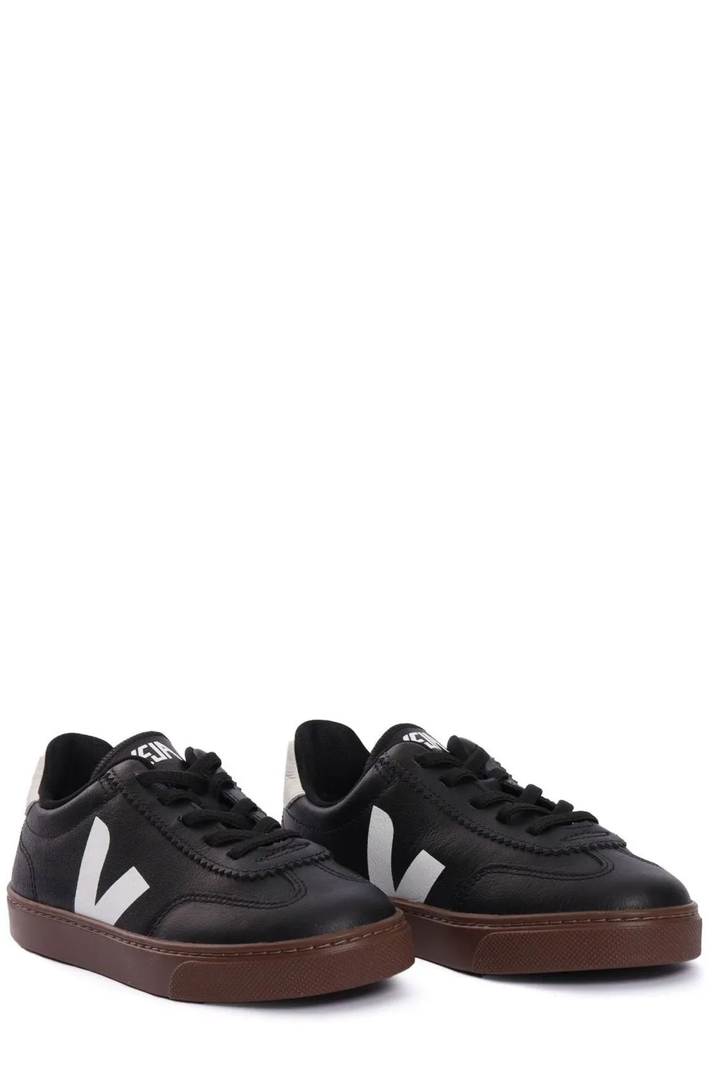 Veja Kids Volley Elastic Lace-Up Sneakers
