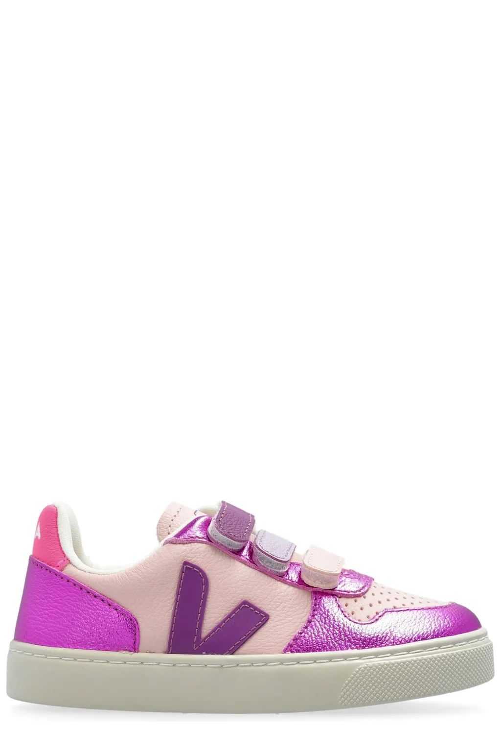 Veja Kids V-10 Lace-Up Sneakers