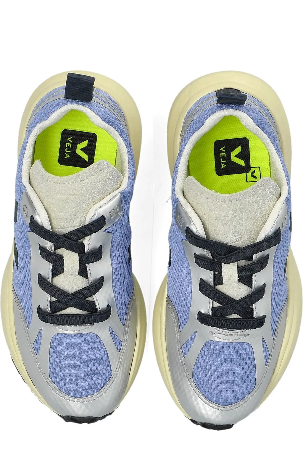 Veja Kids Canary Elastic Lace-Up Sneakers