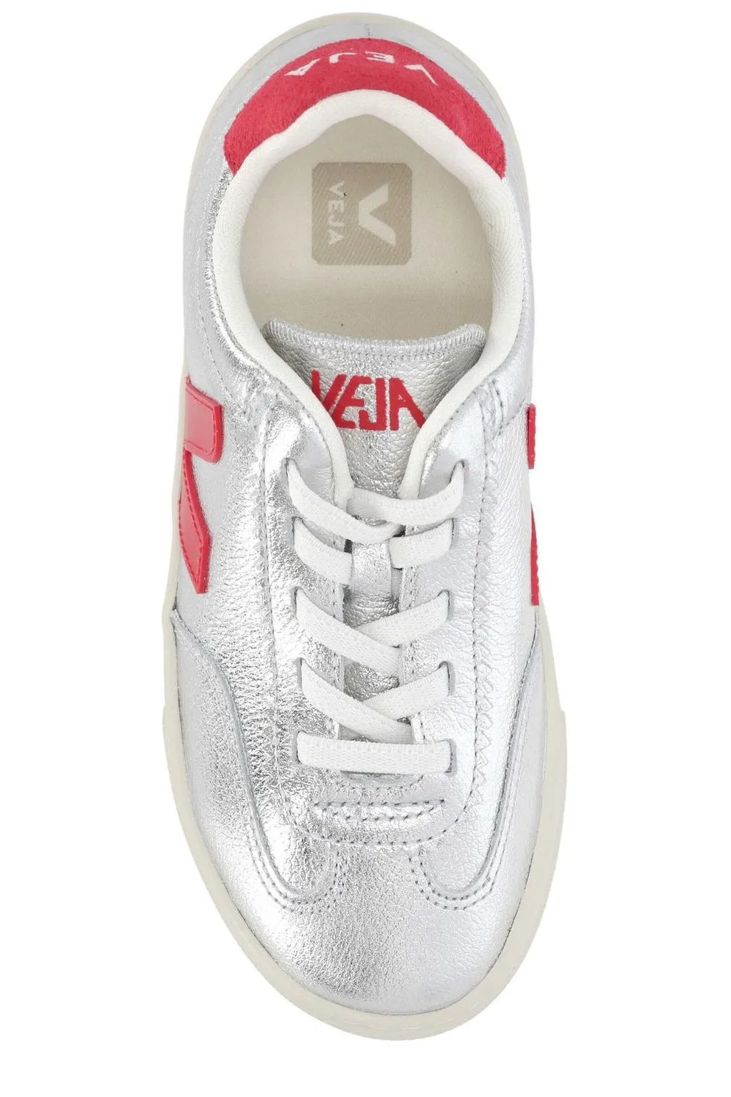 Veja Kids Volley Elastic Lace-Up Sneakers