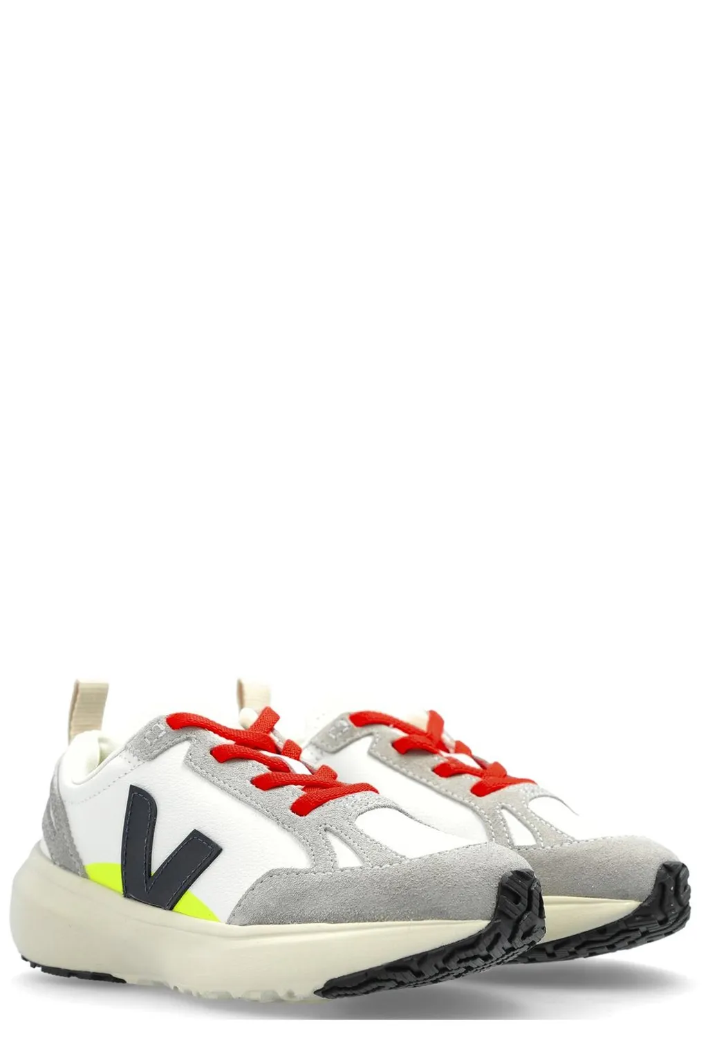 Veja Kids Small Canary Lace-Up Sneakers