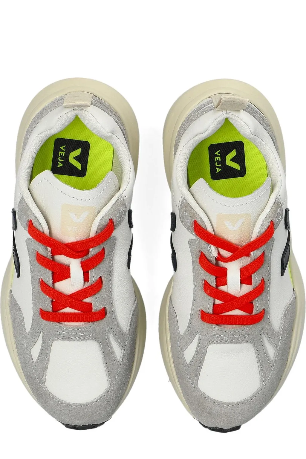 Veja Kids Small Canary Lace-Up Sneakers