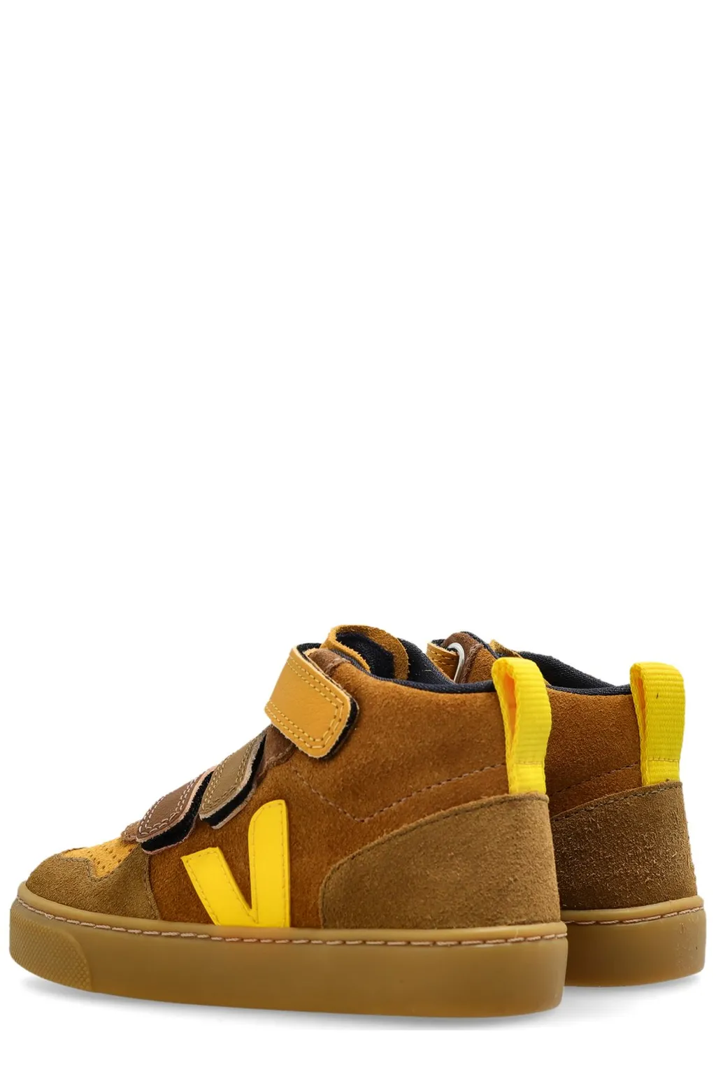 Veja Kids V-10 Mid Touch-Strap Sneakers