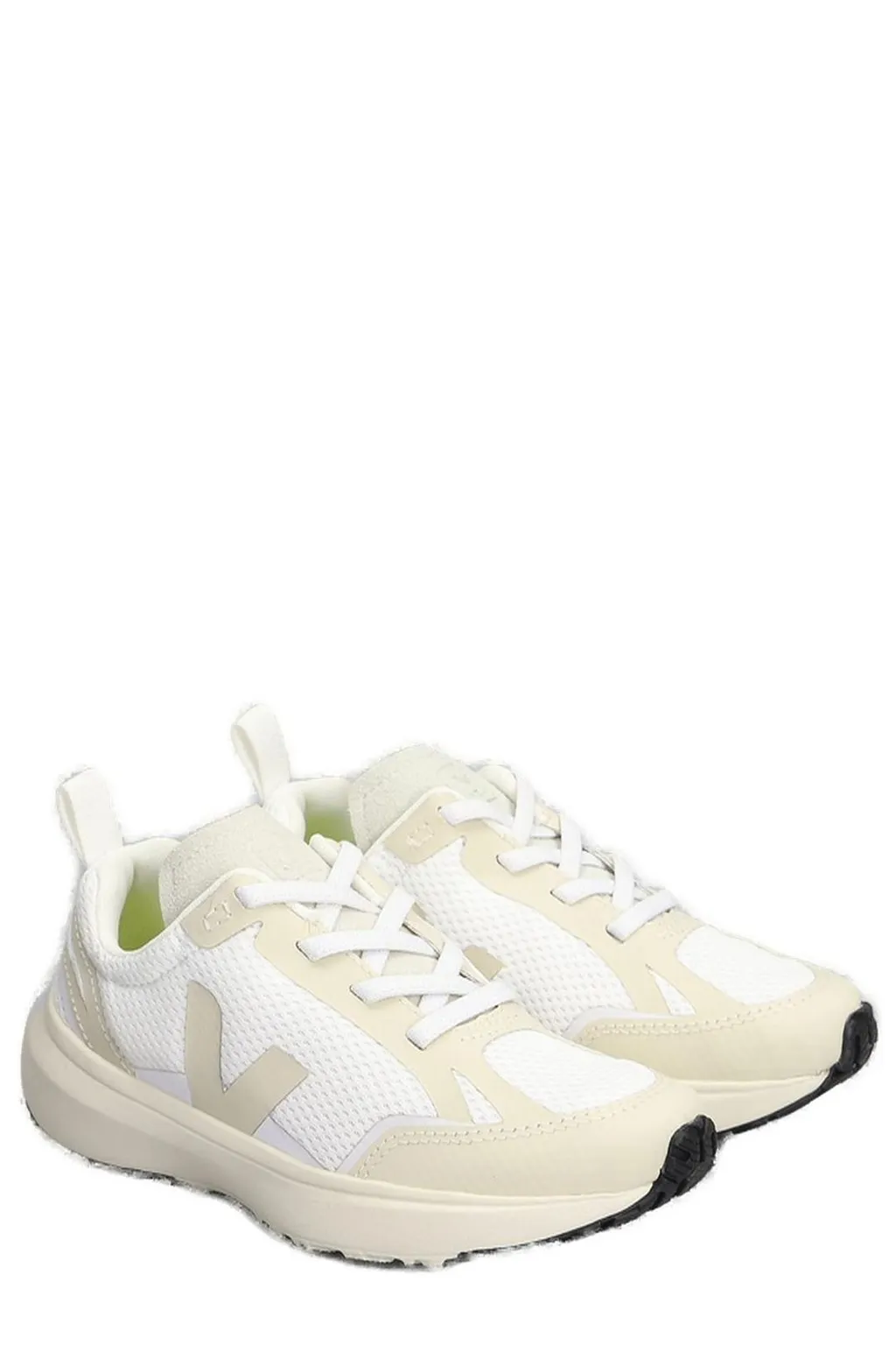 Veja Kids Canary Logo Patch Sneakers