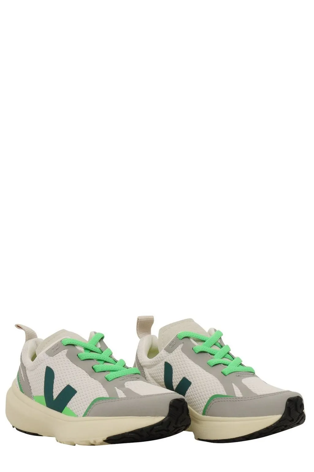 Veja Kids Canary Elastic Lace-Up Sneakers