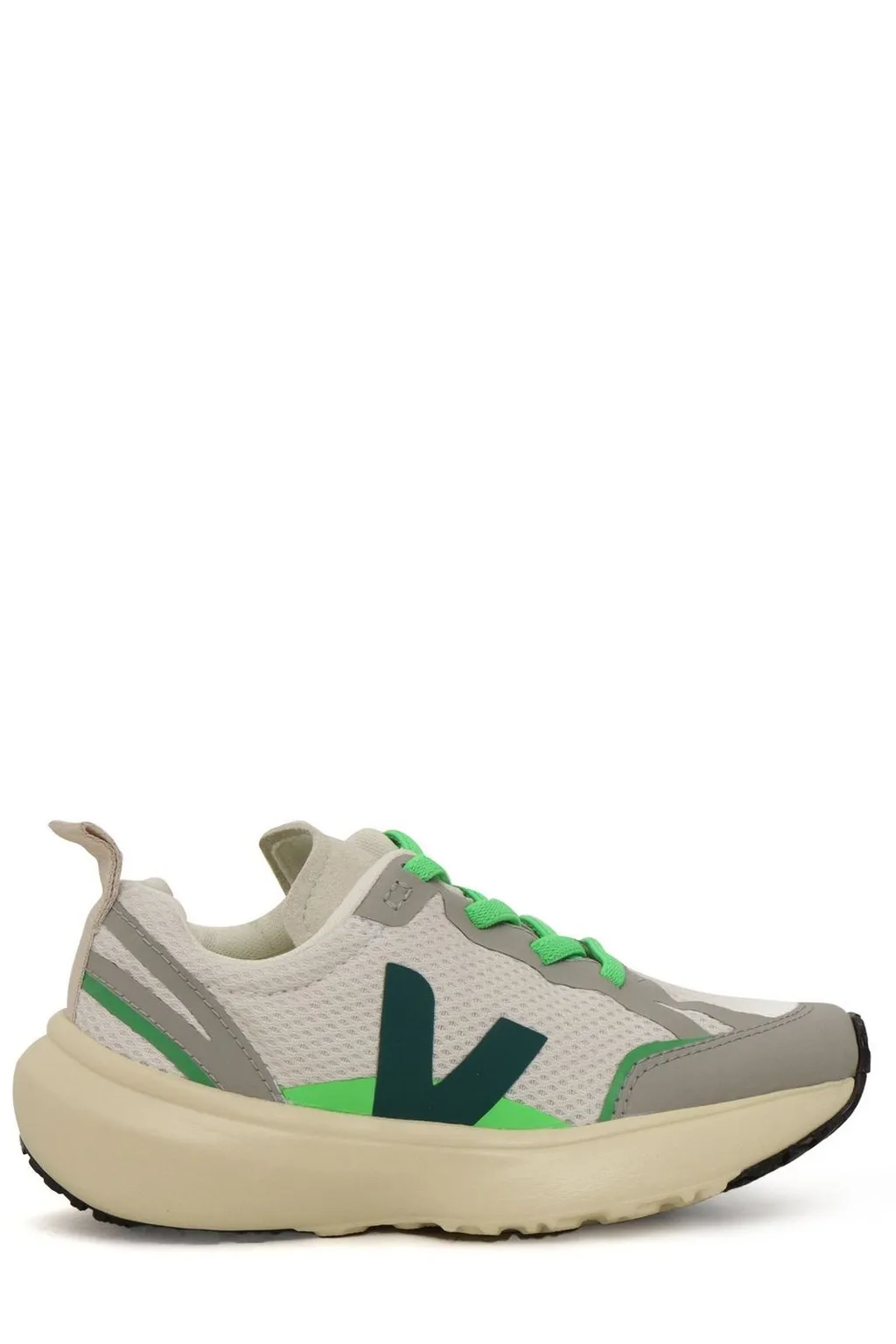 Veja Kids Canary Elastic Lace-Up Sneakers