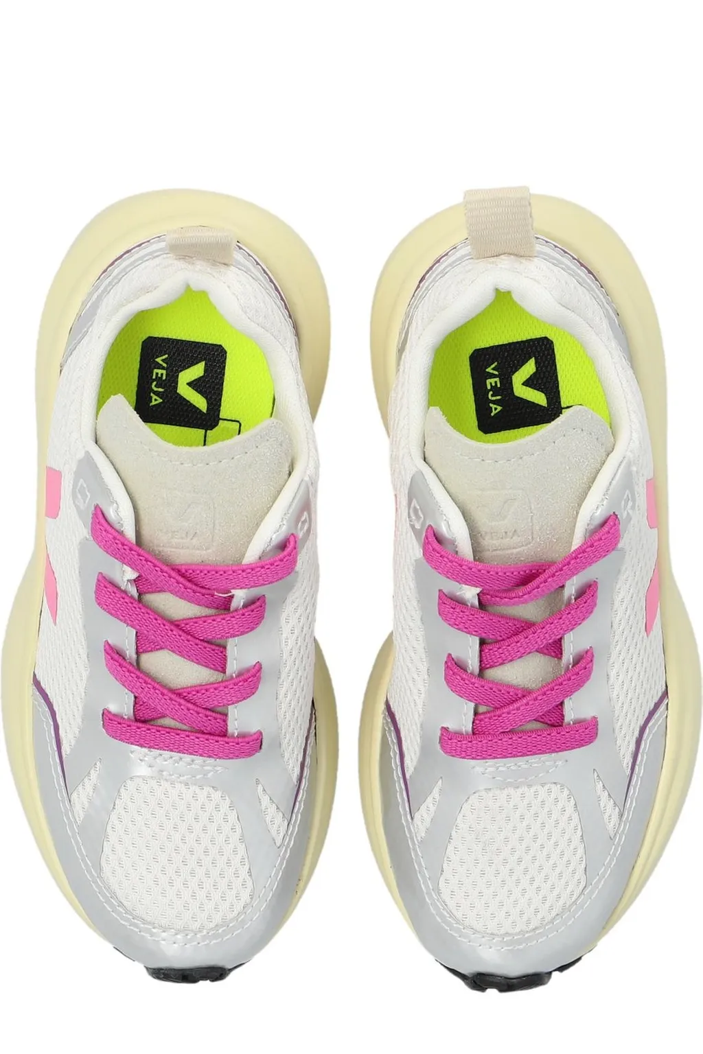 Veja Kids V-10 Lace-Up Sneakers