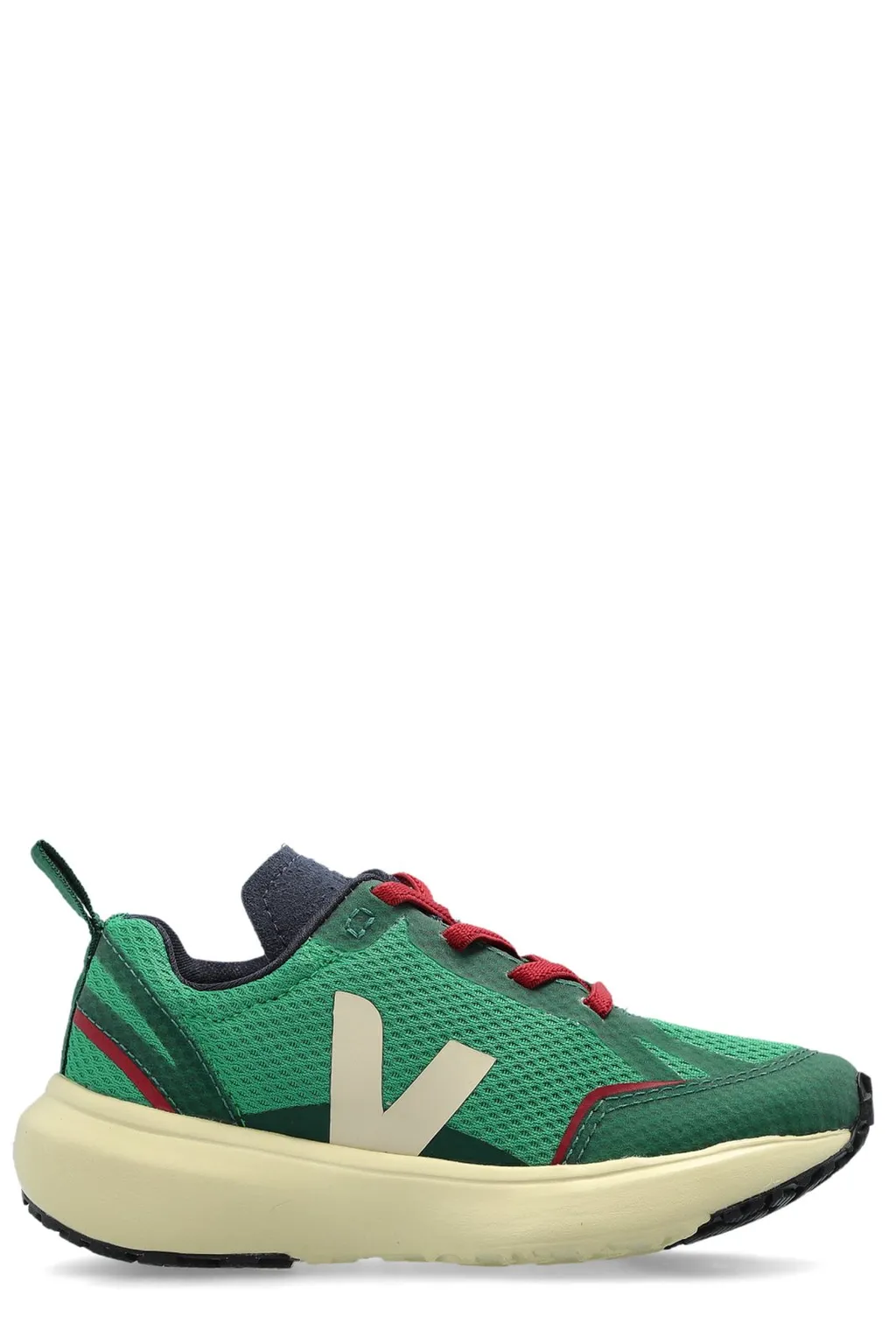 Veja Kids Logo Patch Mesh Sneakers