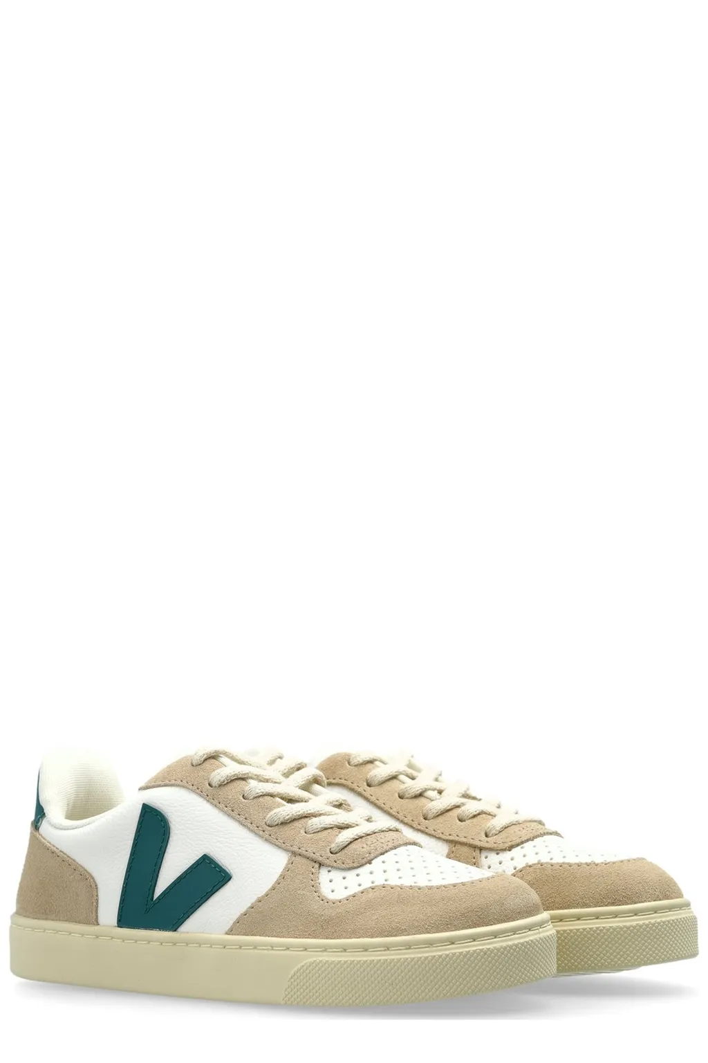 Veja Kids V-10 Lace-Up Sneakers