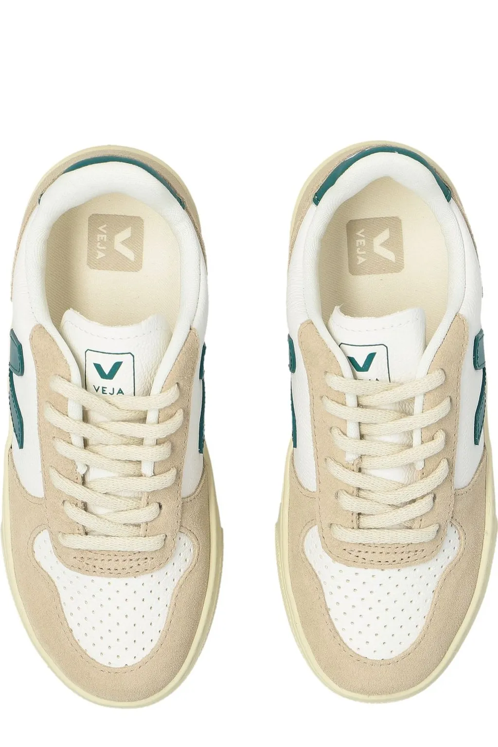 Veja Kids V-10 Lace-Up Sneakers