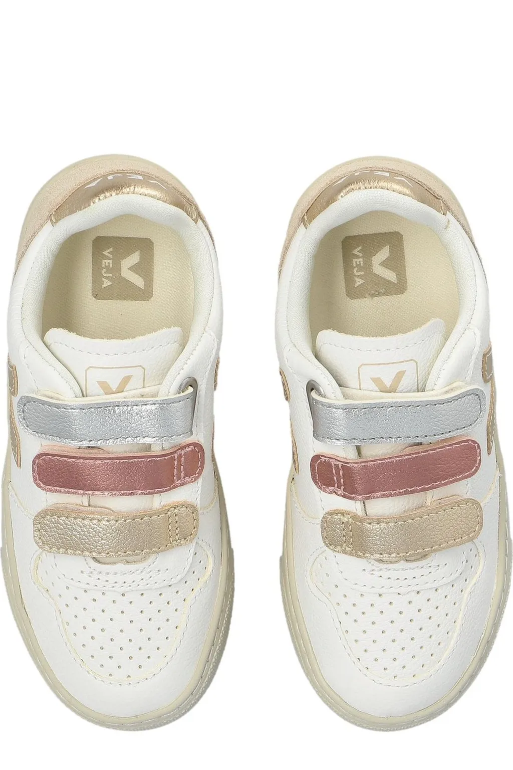 Veja Kids V-10 Touch Strap Sneakers
