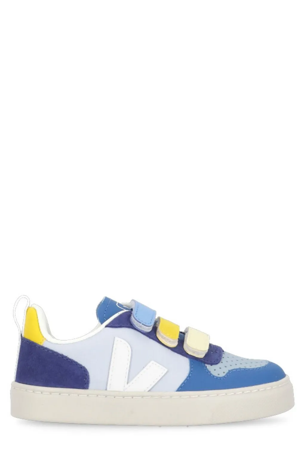 Veja Kids V-10 Logo Patch Sneakers