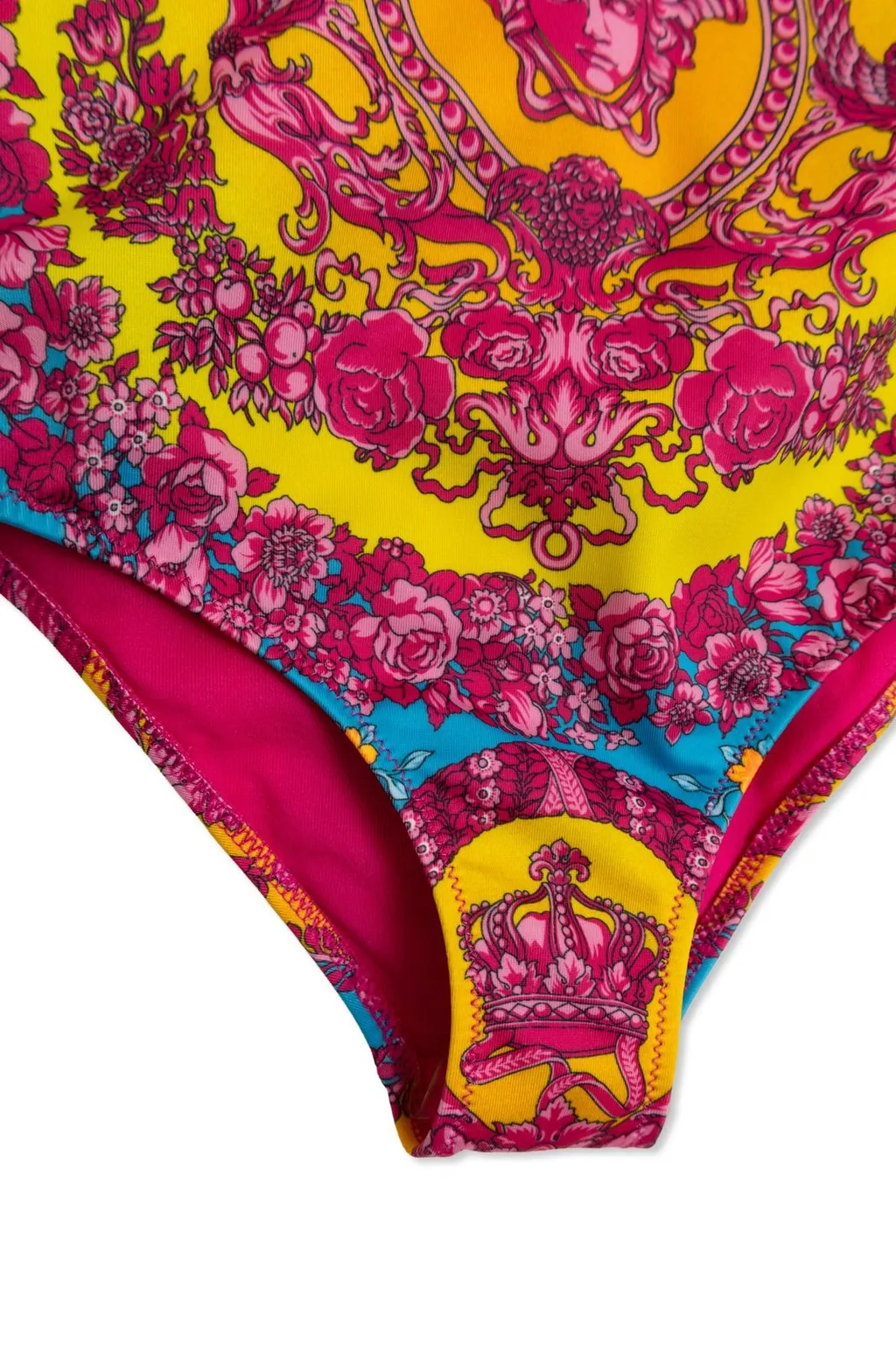Versace Kids Medusa Printed One-Piece Swimsuit