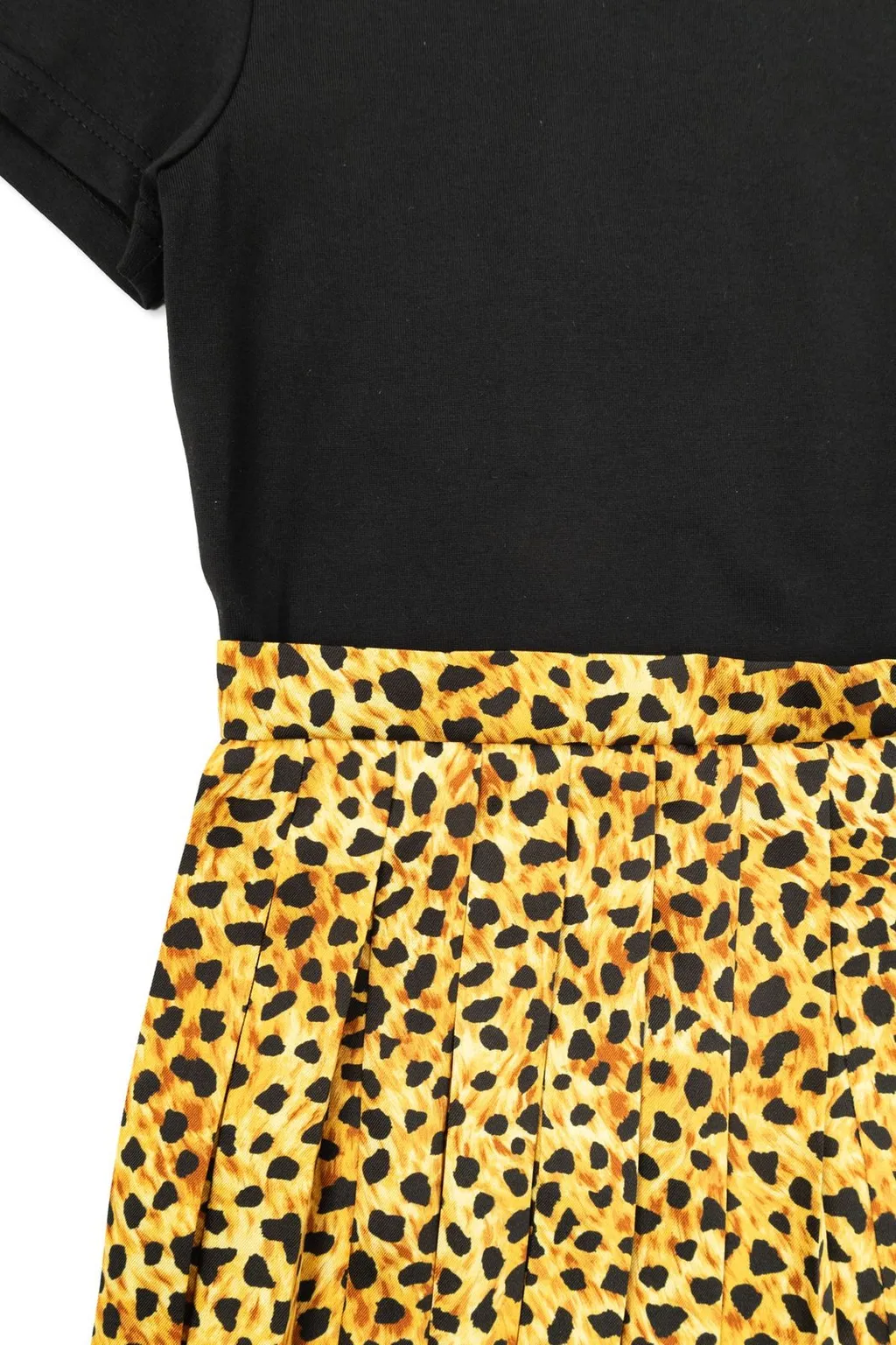 Versace Kids Leopard Printed Dress