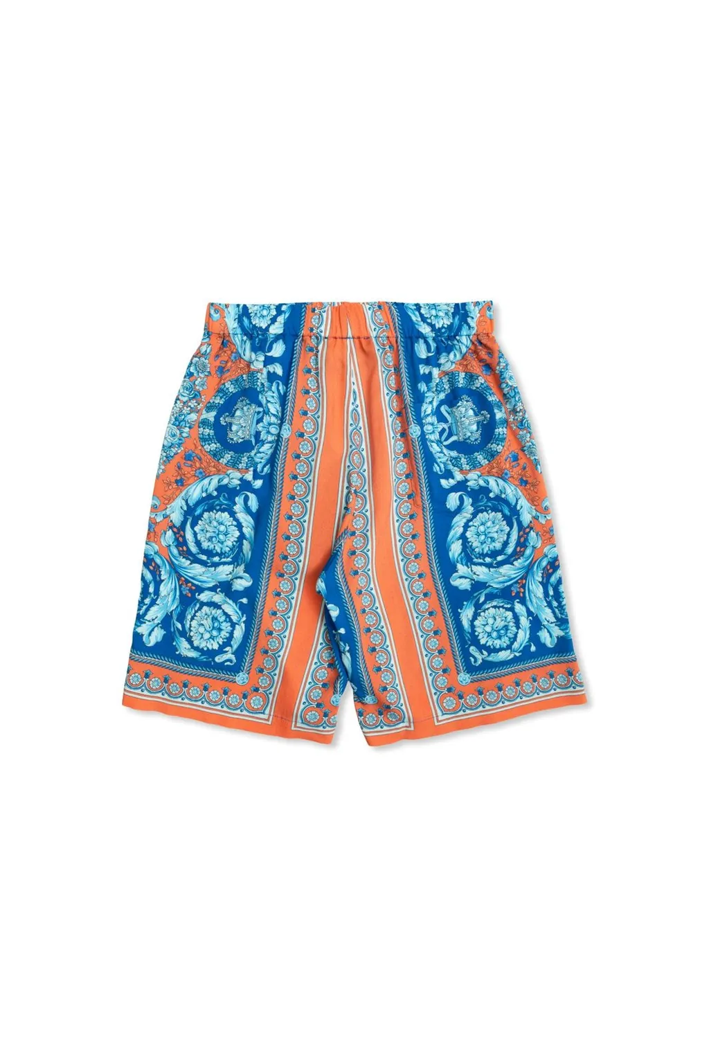 Versace Kids Barocco Printed Shorts