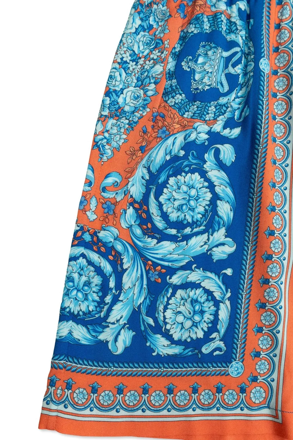 Versace Kids Barocco Printed Shorts